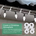 thumbnail image 4 of 150 Pcs Mini Weatherproof Plastic Gutter Hooks for Christmas, 4 of 5