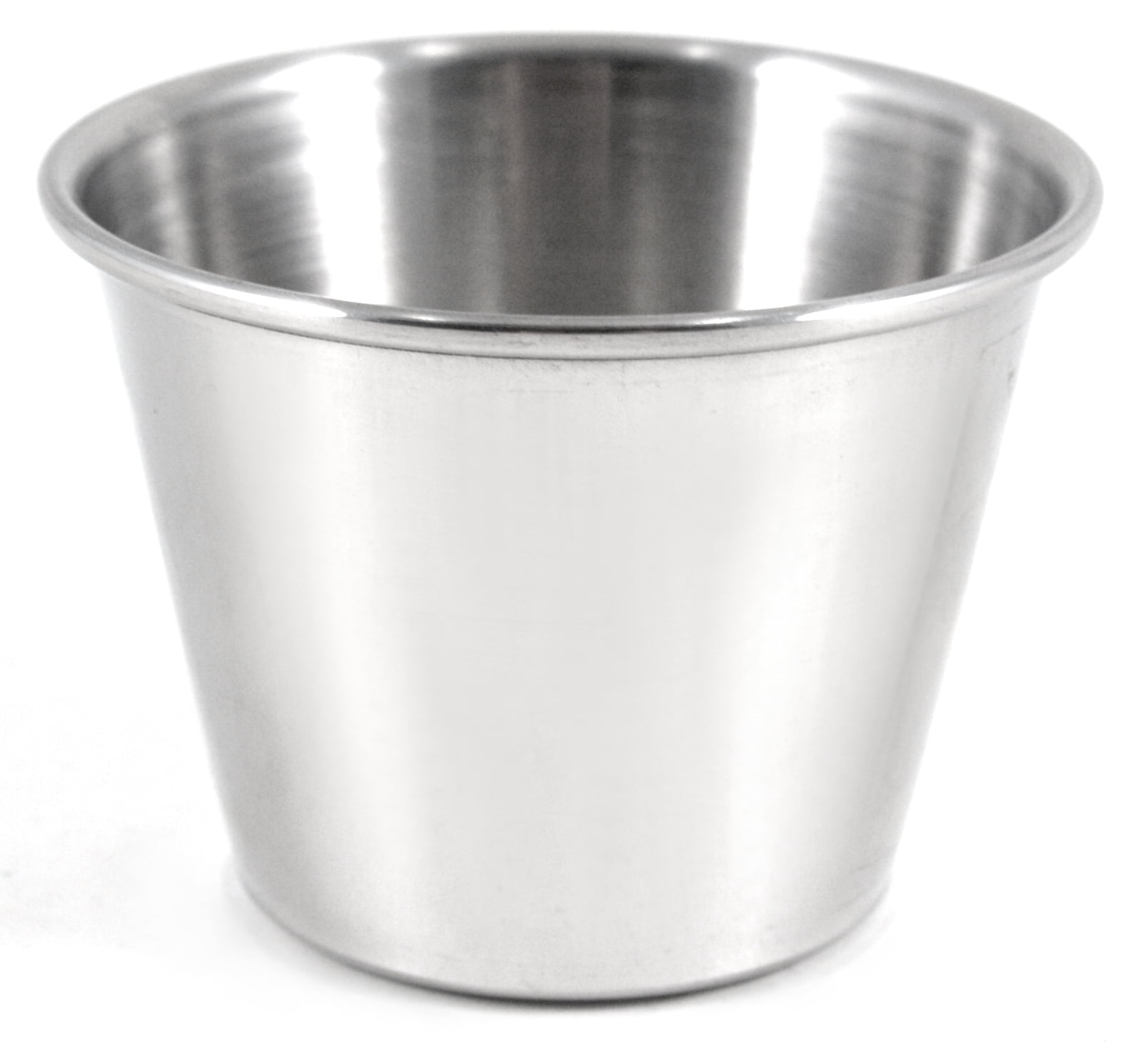 Stainless Steel Sauce and Condiment Cups, Set of 12