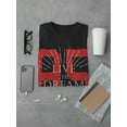 thumbnail image 3 of Live The Dream 1985 Vintage T-Shirt Men -Image by Shutterstock, Male 3X-Large, 3 of 4