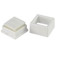 thumbnail image 4 of 100 Gem Jars - White Square Glass Top with 2-Sided Foam Insert Gemstones Jewelry Display, 4 of 4