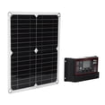 thumbnail image 3 of Kit de panel solar de células solares, kit de panel solar de 15 W, kit de panel solar dual USBDC, kit de panel solar con controlador, durabilidad mejorada, 3 of 8