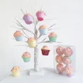 thumbnail image 5 of 1 caja de decoración navideña, macarrones, pastel, helado, donut, árbol de Navidad, accesorio para fiesta de Año Nuevo 2024, regalo para niños, 5 of 5