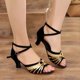 thumbnail image 5 of Women's High Heel Dance Shoes Comfortable Non-slip Latin Dance Shoes Dancing Wearings, 5 of 5