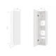 thumbnail image 3 of Muebles para Baño Organizador de Baño Mueble Organizador Armario de Almacenamiento Baño con Estantes Abiertos 30X15.5X120CM(Blanco), 3 of 8