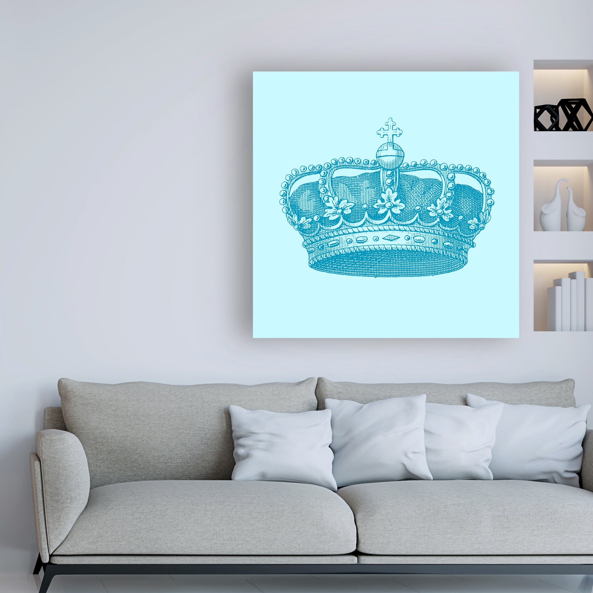 Trademark Fine Art 'Prince Crown II' Canvas Art by Vision Studio