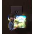 thumbnail image 3 of Bob Ross Talking Clapper with Night Light, Sound Activated Electrical Outlet by JEI, 3 of 4