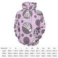 thumbnail image 2 of Shuttlecock Purple Pattern 3D Print Hoodie Men Women Autumn Thin Pullover Sweatshirt Vintage Streetwear Tops, 2 of 6