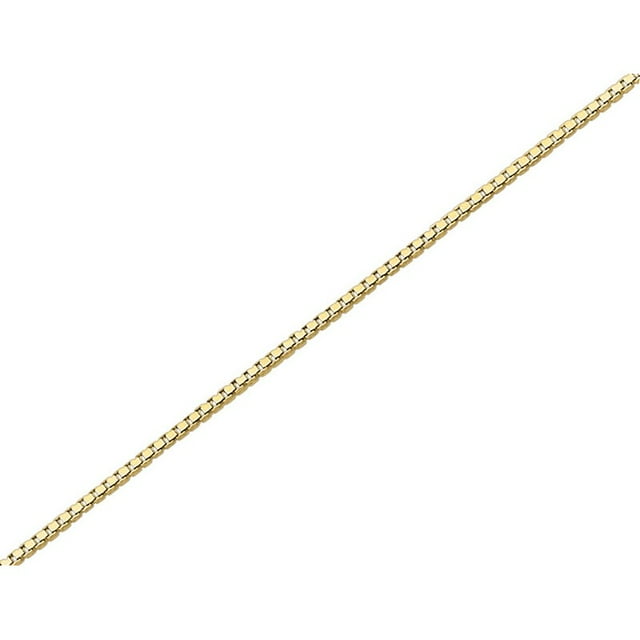 20 inch 6R Chain in 14 Karat Yellow Gold .6mm