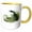 Yellow/White, variant on 3drose, Common Loon by John James Audubon, 11oz Mug
