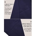 thumbnail image 5 of COOFANDY Mens Casual Blazer One Button Lightweight Knit Suit Jacket Slim Fit Notch Lapel Sport Coat, 5 of 6