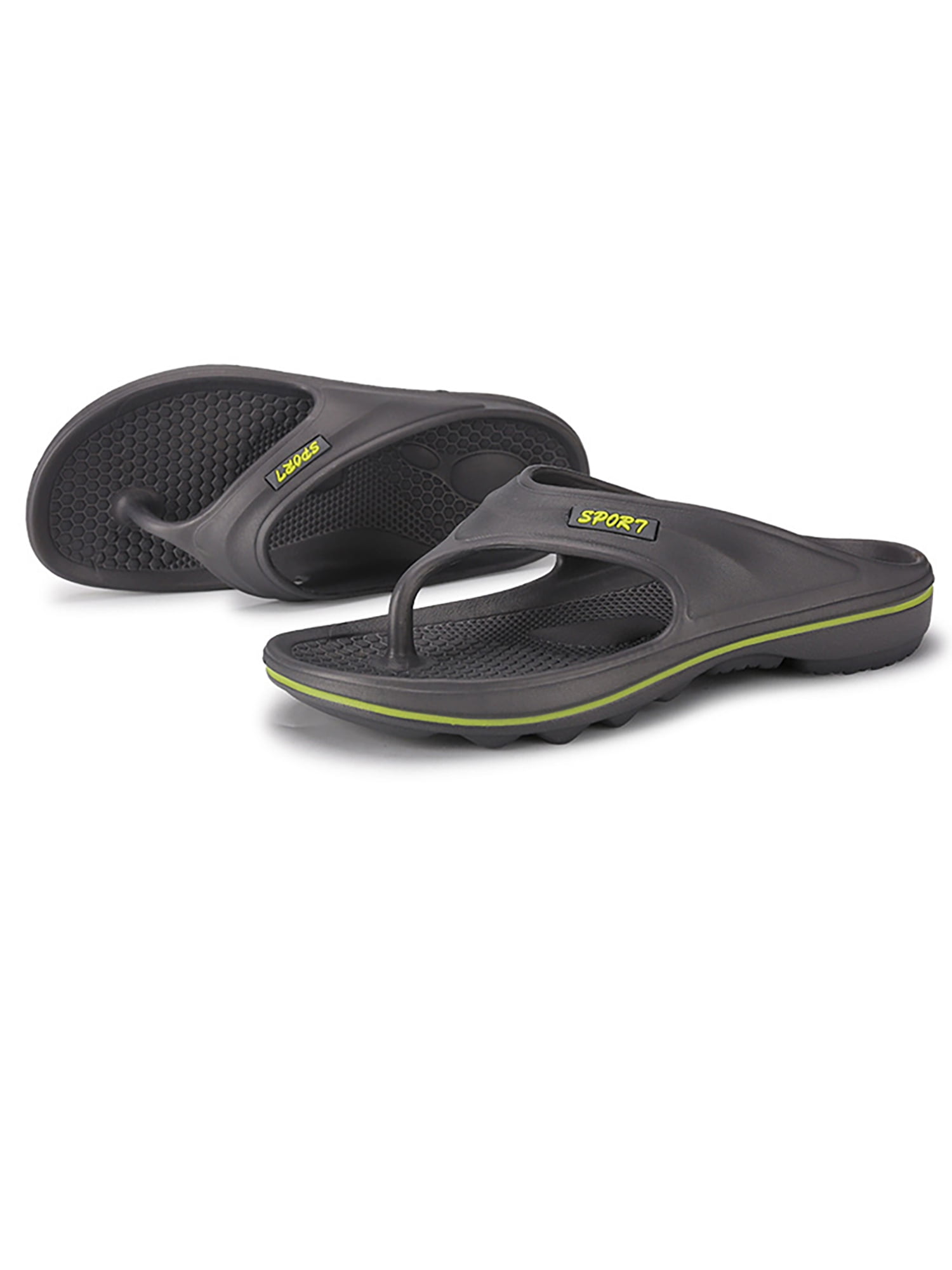 Daeful Mens Sandals Flip Flops Slip On 