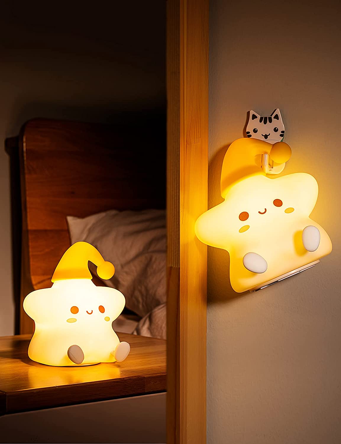 Kids Night Light, Cute Silicone Nursery Light For Baby 最大80％オフ！