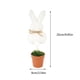 thumbnail image 3 of Decoraciones de Pascua, Adornos de Pascua, Regalos de Pascua Decoración cómoda para macetas de Pascua Adornos tejidos, 3 of 8