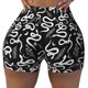thumbnail image 2 of Fotbe Hand Drawn Snake Shorts Sin Costuras – Shorts Deportivos de Cintura Alta para Mujer, Elásticos para Gimnasio, Yoga, Running o Ciclismo-X-Large, 2 of 8