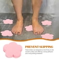 thumbnail image 3 of EXHUMKY 12Ud Pegatinas De Agarre Antideslizantes Para Ducha Rosa Material De Goma Autoadhesivas, 3 of 6