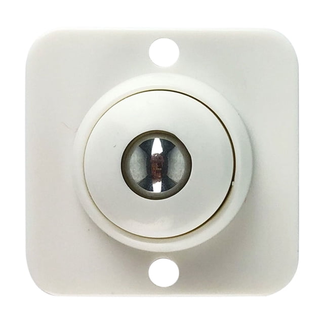 Guardoinrt 16piece Smooth And Quiet Single Ball Universal Wheel Pulley For Easy Storage White steel balls