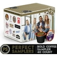 thumbnail image 6 of Perfect Samplers Dark Roast and Bold Flavors Coffee Pod Variety Pack, 40 Count, 6 of 7