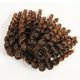 thumbnail image 4 of Rizo de varita sintética, pelo de rebote jamaiquino, trenzas de ganchillo, Colección africana, Bohemia, extensión de cabello sintético, 4 of 4