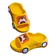 thumbnail image 5 of Hessimy Slides Girls Boys Slip On Slide Sandals Comfort Non-Slip Thick Sole Slippers Summer Shower Shoes Pool Beach Water Shoes girls slippers(Yellow,11), 5 of 5