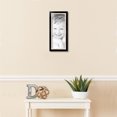 thumbnail image 3 of ArtToFrames 7x18 inch Black with Sliver slope Picture Frame, Black Wood Poster Frame (4984), 3 of 7