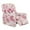 Pink-Rose Butterfly, variant on Kuiaobaty Butterfly Cherry Print Reclining Sofa Slipcover Easy Installation Recliner Chair Cover Large Breathable Reclining Slipcover Durable Recliner Couch Cover with Pocket for Living Room