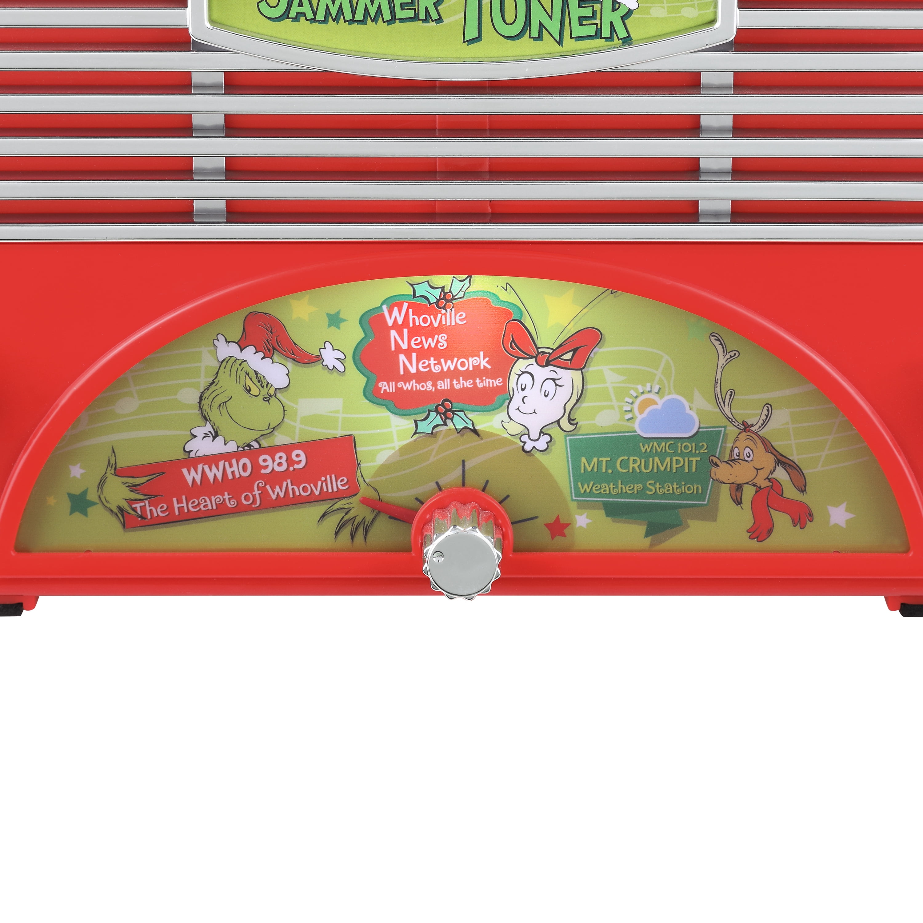 Grinch Jingle Jammer Tuner, Red