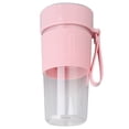 thumbnail image 4 of Licuadora portátil con carga USB, libre de BPA, resistente al agua, cuchillas de acero inoxidable, diseño sellado de una pieza, color rosa, 4 of 8