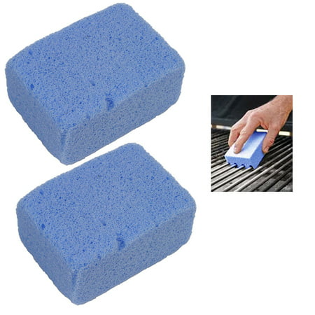2 Cleaning Stone Griddle Grill BBQ Barbecue Cleaner Block Pumice Grilling (Best Barbecue Grill Cleaner)
