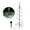 Colorful Light, variant on Farfi Solar Garden Light LED Illumination Light Weather Resistant Automatic Charging Solar Powered Christmas Tree Lamp Outdoor Decoration(Colorful Light)