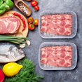 thumbnail image 5 of 2Packs Bacon Keeper Plastic Deli Meat Saver with Lids Rectangle Food Container, 5 of 7