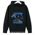 thumbnail image 3 of Sudadera con capucha para niños Skibidi, juego para niños, altavoz, videocámara, disfraz de TV, ropa para niños, sudadera para niñas, 3 of 4
