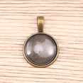 thumbnail image 3 of Alloy Pendant Trays with Glass Dome Tiles for DIY Jewelry Making Crafts (Round), 3 of 9