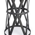 thumbnail image 4 of Butler Specialty Company Table Ronde en Métal Chic Industriel en Gris, 4 of 5