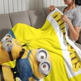 thumbnail image 3 of Minions anti-pilling, suave, ligera, esponjosa y acogedora de lujo para hogar y cocina – Perfecta para niños y adultos,150X200cm, 3 of 6