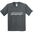thumbnail image 3 of Inktastic Musical Bicycles White Youth T-Shirt, 3 of 5