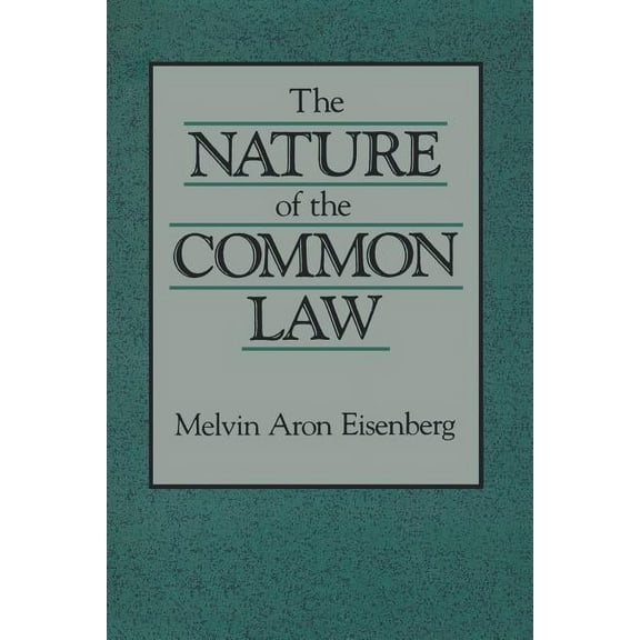 The Nature of the Common Law (Paperback)