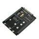 thumbnail image 1 of 2In1 MSATA + B Key/B+M Key M.2 SSD to 2.5 SATA with Enclosure Socket for M2 NGFF SATA3 2230 2242 2260 2280, 1 of 5