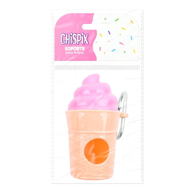 Porta Bolsas Prichos Chispix Multicolor de Plástico 1 Pieza