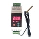 thumbnail image 1 of Standard 2 Relay Output Function Din Rail Thermostat with Sensor NO NC COMMON, 1 of 5