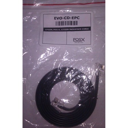 Pos X Evo Cd Epc Cash Drawer Interface Cable For Epson Pos X