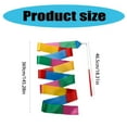 thumbnail image 3 of Colorful Gym Ribbon with Twirling Rod, Ribbon Wand for Artistic Dancing Dance Ribbons, Gymnastics Ribbon for Kids, 3 of 13