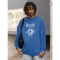 thumbnail image 2 of Scary Techno Style Sweatshirt Men -Image by Shutterstock, Male Small, 2 of 4