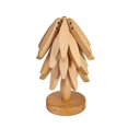 thumbnail image 1 of 2024 Kitchen Trivet Hot Pans Holder Wooden Coaster Wooden Pad Bowl Holder For Home 26-27s, 1 of 5