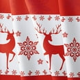 thumbnail image 5 of Christmas Tablecloth, Christmas Table Cloth Winter Snowflake Xmas Holiday Rectangular Tablecloth For Christmas Decor, Waterproof Wrinkle Free Red Christmas Tablecloth For Rectangle Tables 60 X 102, 5 of 6