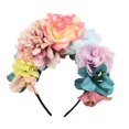 thumbnail image 3 of Diadema floral de simulación para boda, hecha a mano, para juego de rol Estilo D, 3 of 9
