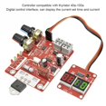 thumbnail image 2 of 100A, máquina soldadora Digital por puntos, módulo controlador de tiempo, bricolaje, amperímetro ajustable de pulso único, circuito de Panel de Control de soldadura, 2 of 5