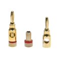 thumbnail image 2 of Monoprice High-Quality Open Screw Gold Plated Speaker Banana Plug 5/Pair 109437, 2 of 3