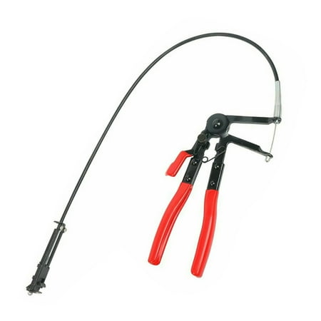 

iSpchen Hose Clamp Pliers Bendable Throat Clamp Bundle Type Clamp Pliers with Wire Pliers Auto Repair Tools