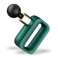 thumbnail image 1 of Masajeador de percusión de mano recargable músculo vibración masaje fitness relajación cuerpo máquina equipo físico verde kenally CE001199-04B, 1 of 7