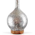 thumbnail image 1 of Porseme Silver Plated Essential Oil Diffuser Glass Aromatherapy Ultrasonic Humidifier Cool Mist, Auto Shut-Off,Timer Setting, BPA Free for Home Hotel Yoga Leisure SPA Office Premium Gift 150ml, 1 of 7